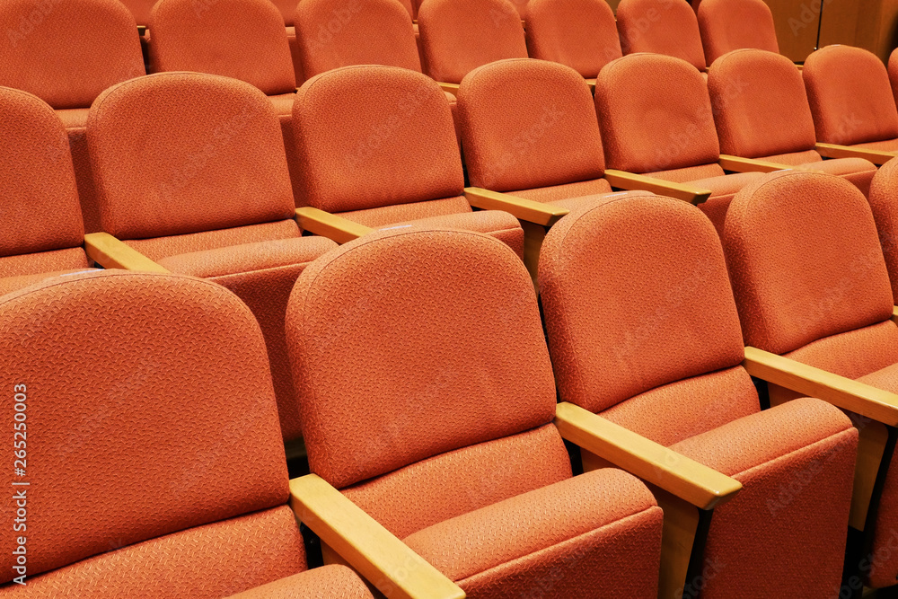 Fototapeta premium 劇場の椅子