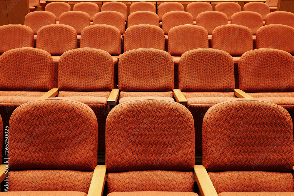 Fototapeta premium 劇場の椅子
