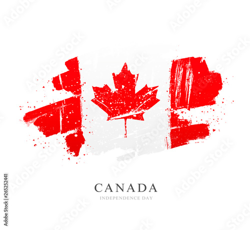 Flag of Canada. Independence Day Canada.