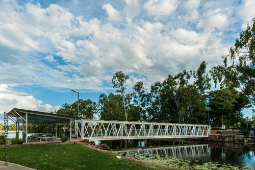 bridge in the park