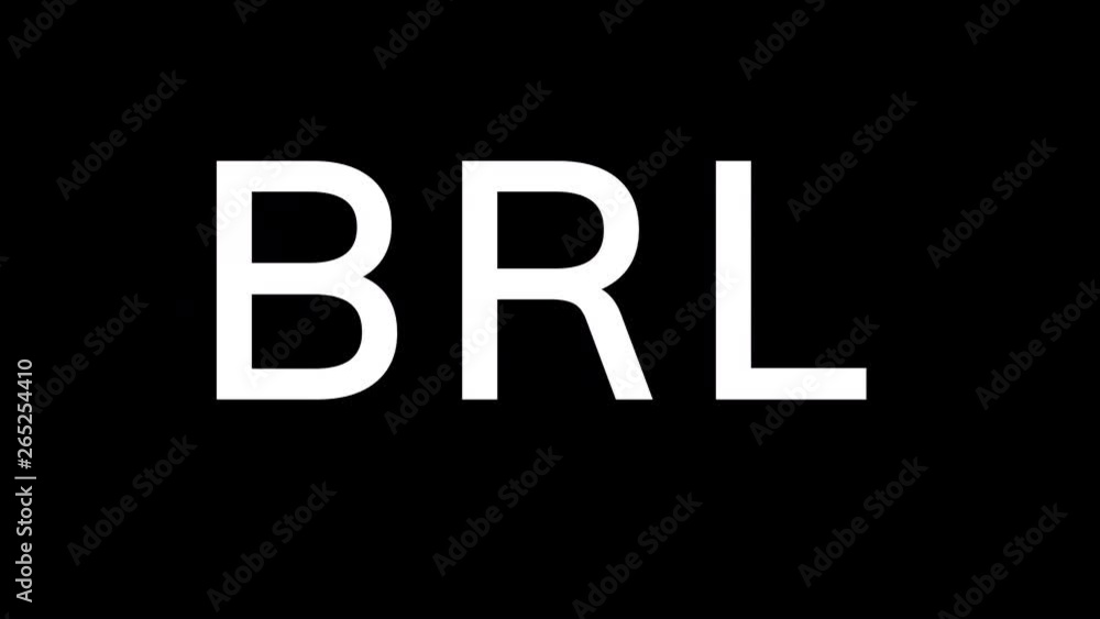 From the Glitch effect arises ISO code currency BRL. Then the TV turns off. Alpha channel Premultiplied - Matted with color black From the Glitch effect arises ISO code currency BRL. Then the TV turns off. Alpha channel Premultiplied - Matted with color black