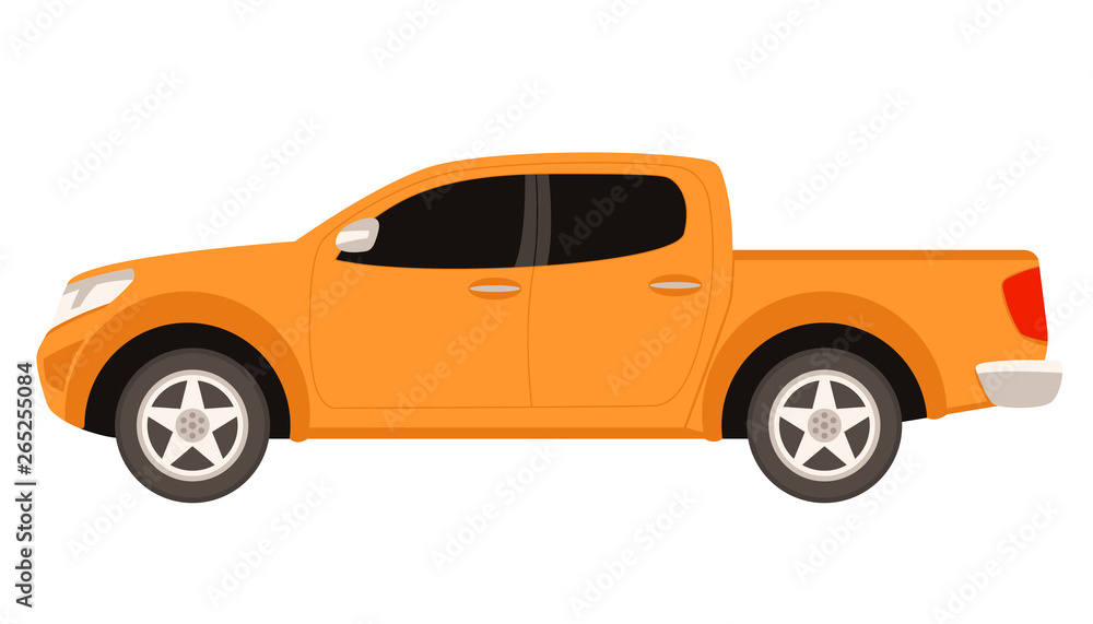modern car,vector illustration , flat style,profile modern car,vector illustration , flat style,profile