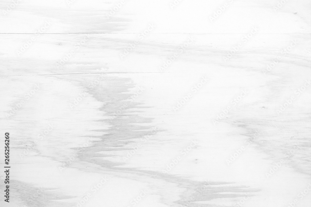 Obraz premium Old White Wooden Board Texture Background.