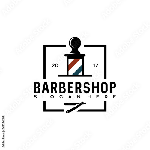 barbershop logo design