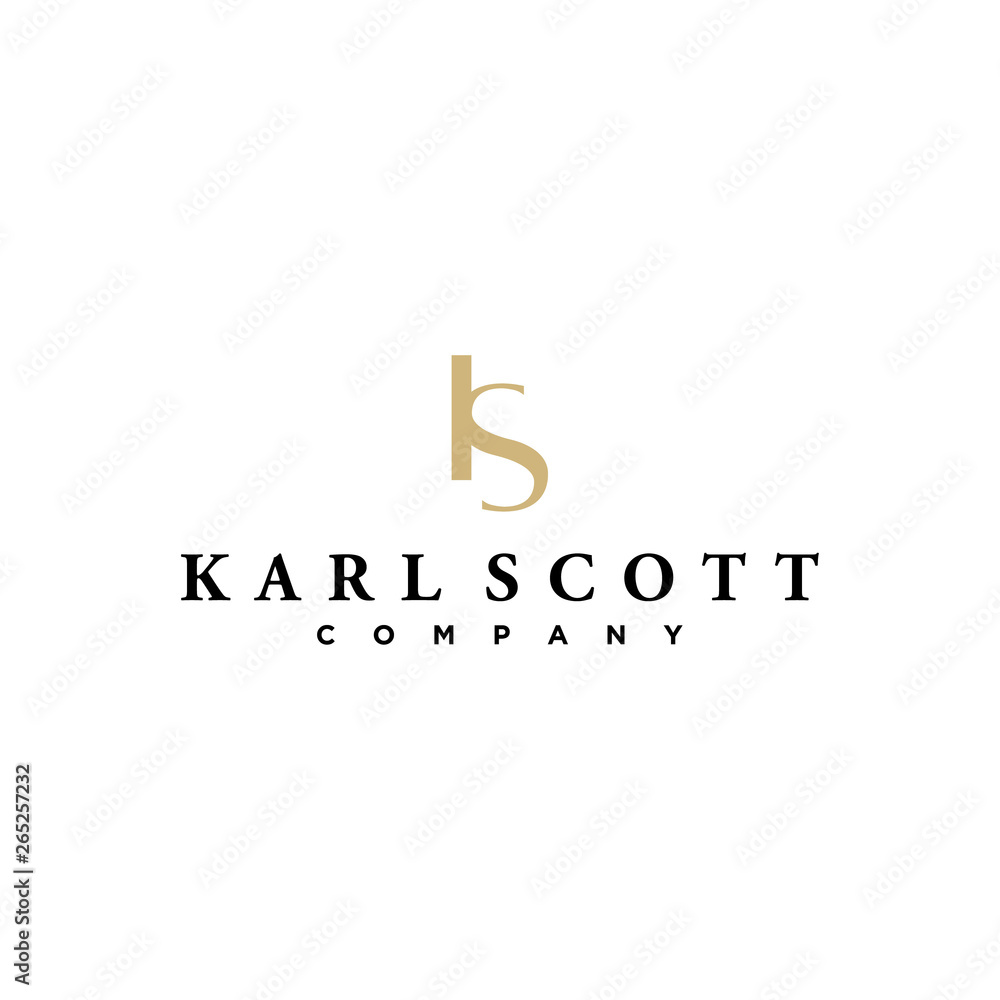 K letter initial logo design K letter initial logo design