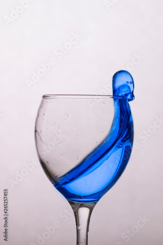 Water in a glass