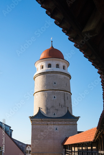 tower and city wall of Nordlingen, Germany