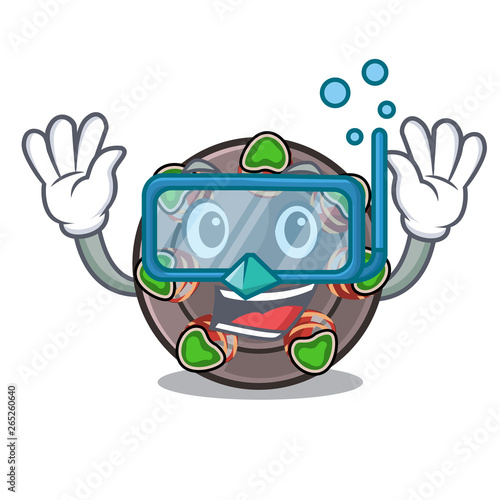 Diving escargot is presented on character plates