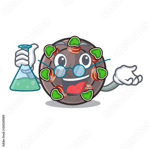 Professor escargot is presented on character plates