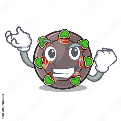 Successful escargot is presented on character plates