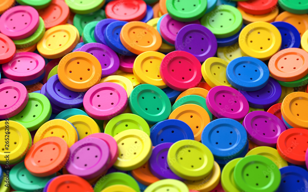 pile of colorful objects,3d rendering,conceptual image. colorful background pile of colorful objects,3d rendering,conceptual image. colorful background