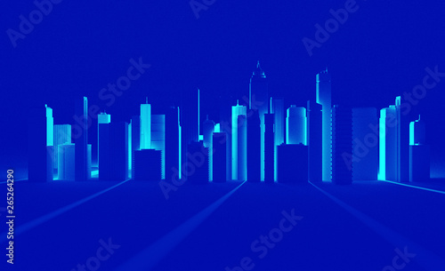 abstract city background