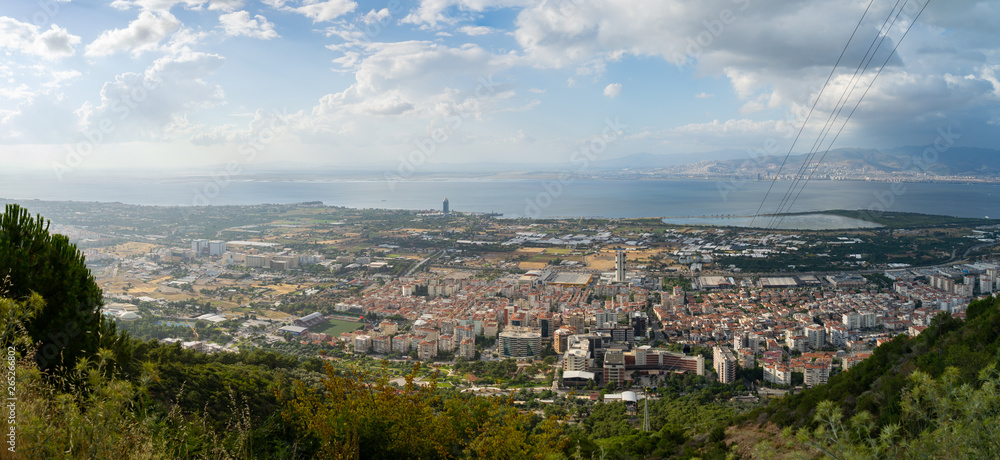 Izmir view from hill