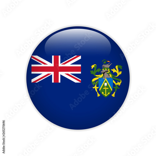 Flag of Pitcairn Islands button