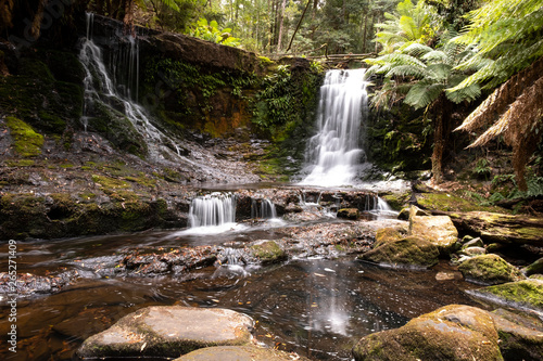 Horseshoe Falls. Mt Field. National Park. Tasmania. Australia