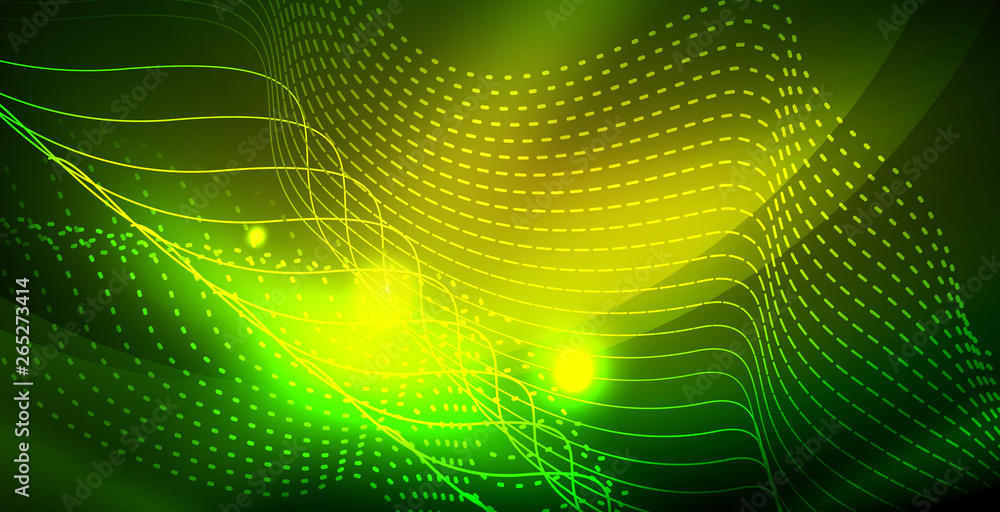 Shiny neon space background Shiny neon space background