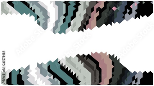 abstract background with colorful pixel decoration.