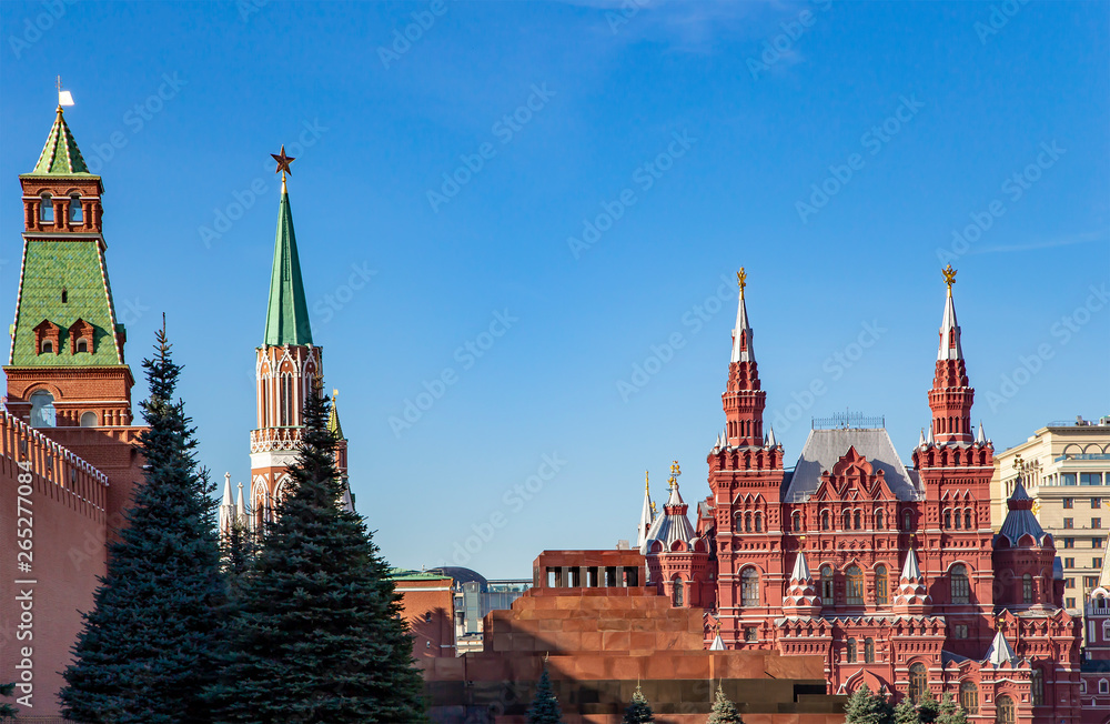 Red Square in Moscow, Russia (day)