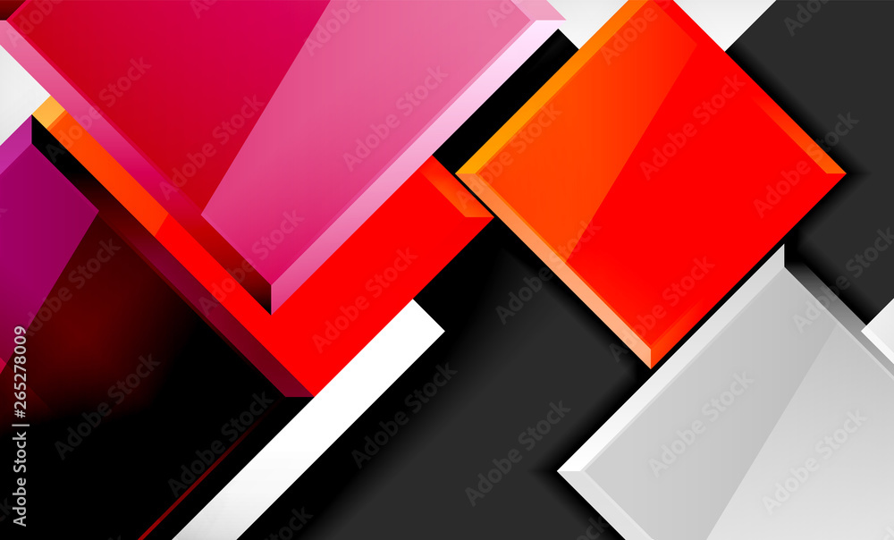 Color squares futuristic abstract background Color squares futuristic abstract background