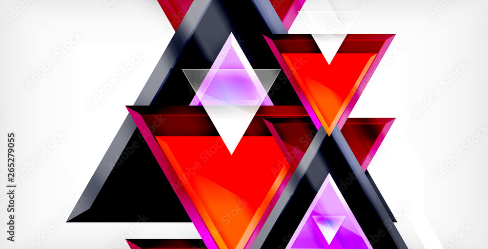 Triangle abstract background Triangle abstract background