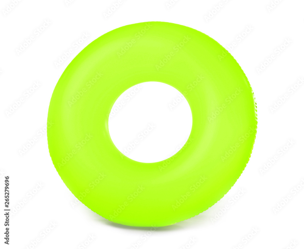 Inflatable ring on white background Inflatable ring on white background