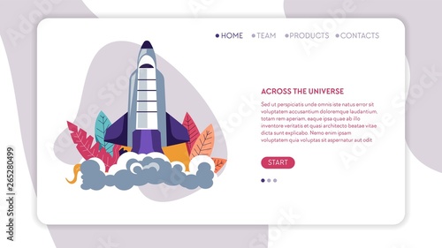Across universe cosmic program online web page template