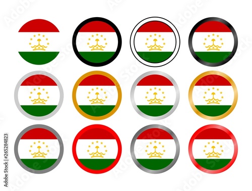 Tajikistan state flag in globes Free Download Tajikistan state flag in globes - GFXLoad