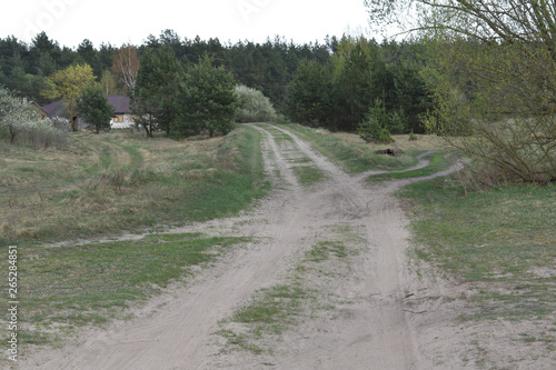 Country road.