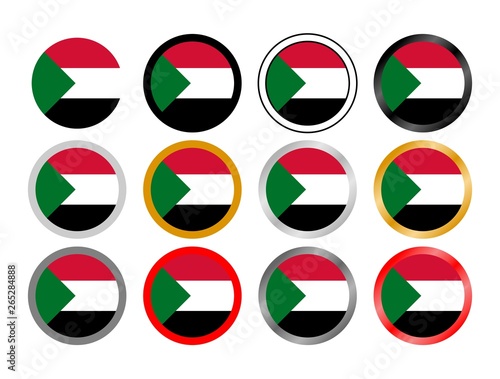 Free Download Sudan state flag in globes - GFXLoad