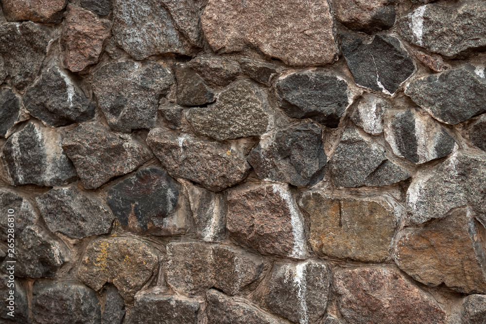 Texture of stone wall, part of a stone wall, for background Texture of stone wall, part of a stone wall, for background