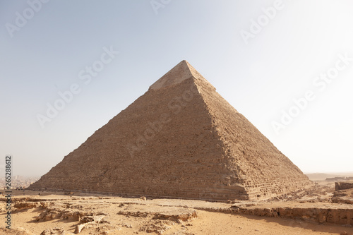 General view of pyramids