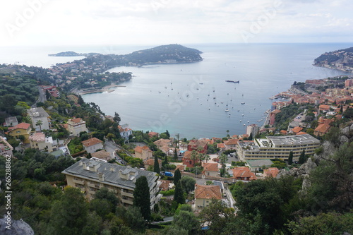 View of the beautiful island's on the outskirts of Nice, France