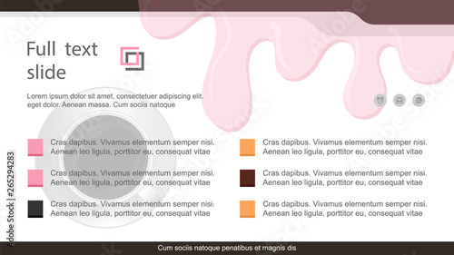 Brochure cover used in marketing and advertising