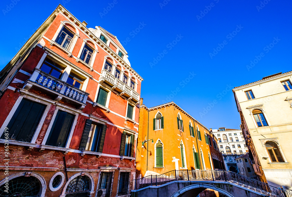 Naklejka premium canal in venice - italy