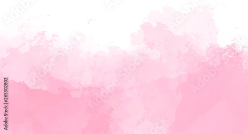 Abstract pink watercolor background for your design, watercolor background concept, vector.
