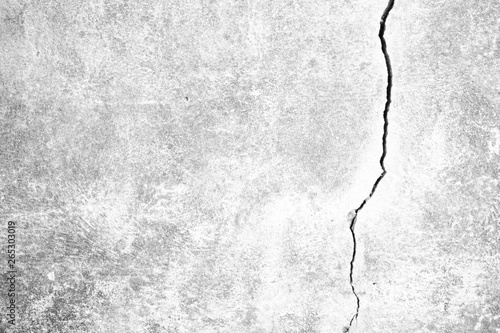 Old Grunge Broken Concrete Wall Texture Background.