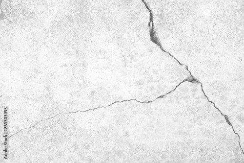 Old Grunge Broken Concrete Wall Texture Background.