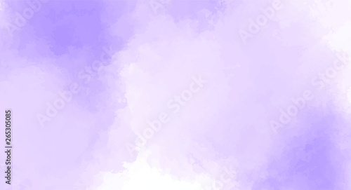 Abstract purple watercolor background for your design, watercolor background concept, vector.