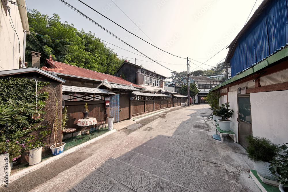 Guryongpo Modern Culture and History Street in Pohang-si, Korea