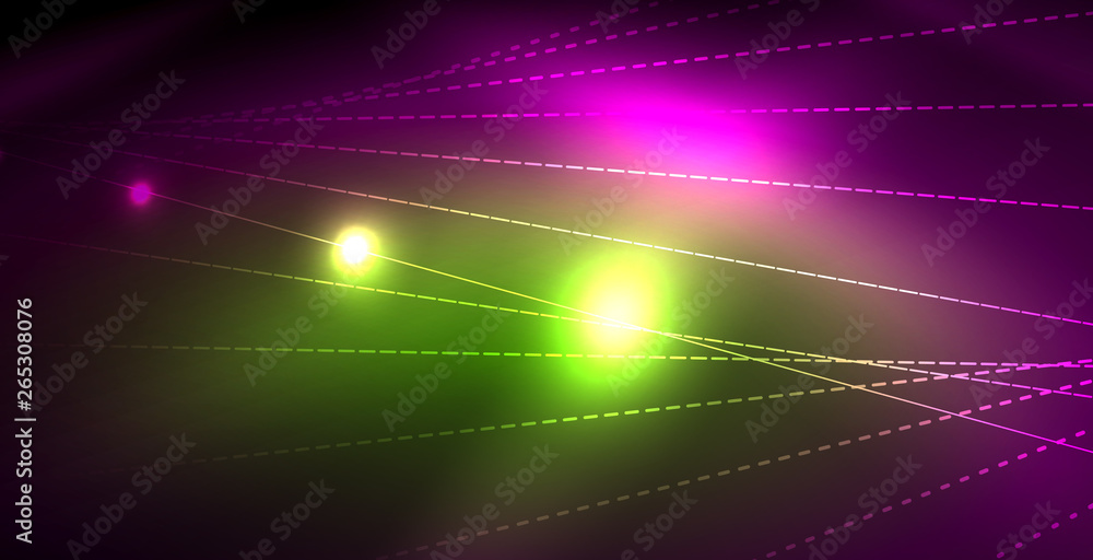 Shiny neon space background Shiny neon space background