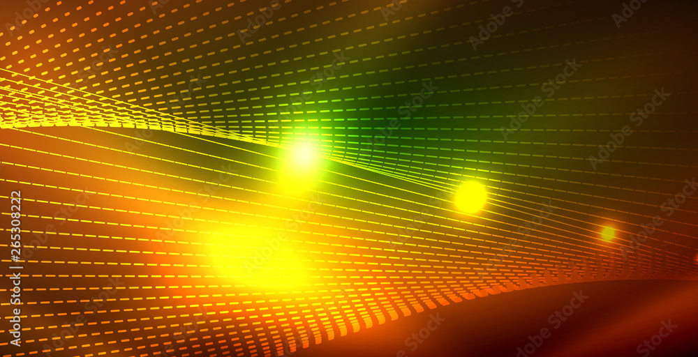 Shiny neon space background Shiny neon space background