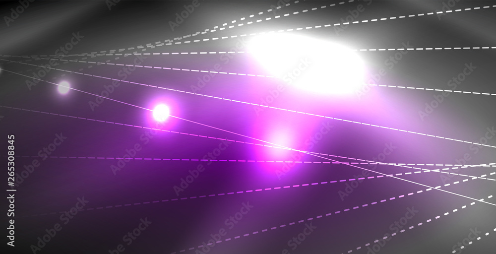 Glossy shiny glowing neon waves Glossy shiny glowing neon waves