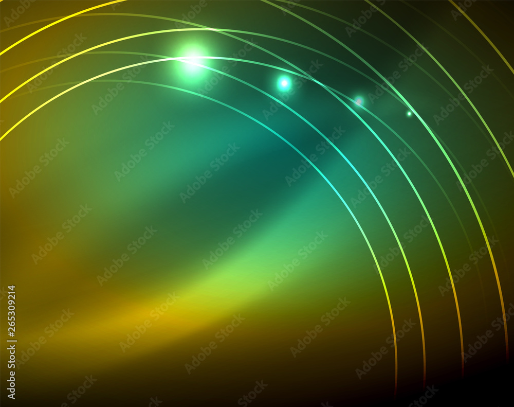 Shiny circles glowing abstract background Shiny circles glowing abstract background
