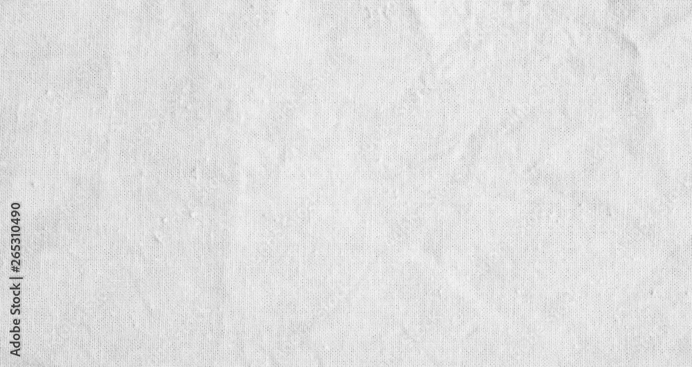 Obraz premium White canvas, texture. White fabric texture, high resolution background.