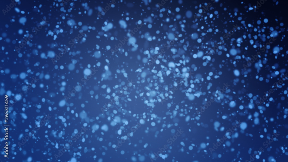 First falling snow texture on blue background. First falling snow texture on blue background.