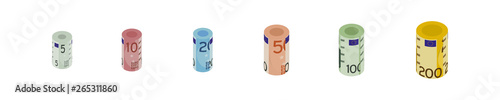 Euro Rollen Set