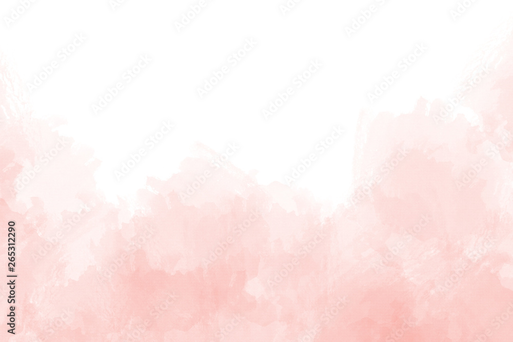Pink abstract watercolor background