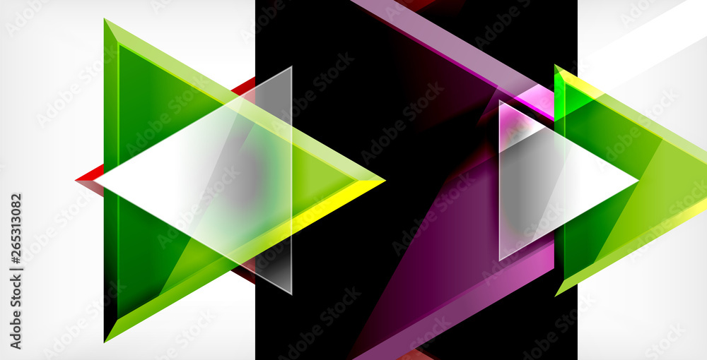 Triangle abstract background Triangle abstract background