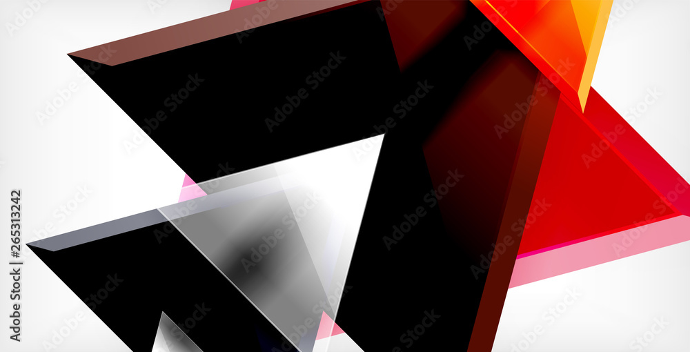 Triangle abstract background Triangle abstract background
