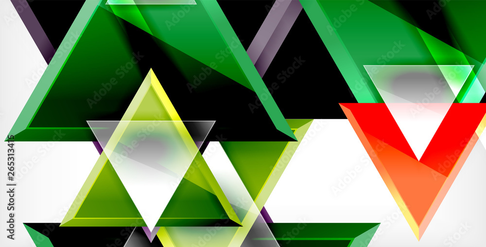Triangle abstract background Triangle abstract background